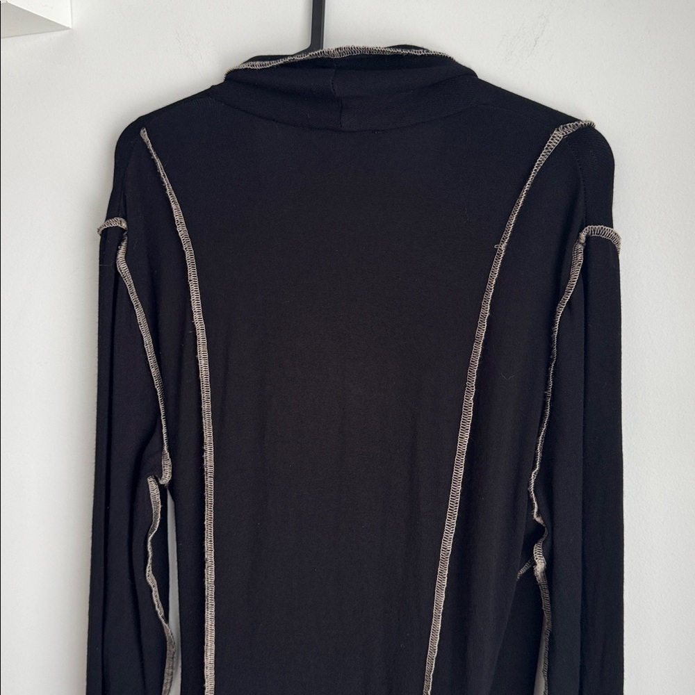 Jospeh Ribkoff Asymmetrical Wrap Rib Knit Dress - Picture 3 of 13